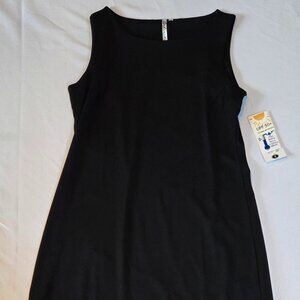 NWT Lulu B Black Tank Dress with Ruffle Hem - UPF 50+ - Size S